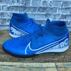 Nike Mercurial Superfly 7 Pro IC Soccer Shoes AT7982-414 Mens Size 10 Rare